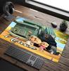 Customizable Name Trash Truck Pattern Gaming Mouse Pad-Non Slip Rubber Base,Perfect Gamers,Esports,Ideal Gift Gaming Enthusiasts
