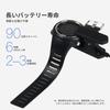 GPS Running Mountaineering 5ATM Water Battery Temperature A Gift for Special EZONT031B01 Watch, Watch, Resistance, Ultra-Long Life, Measurement,
