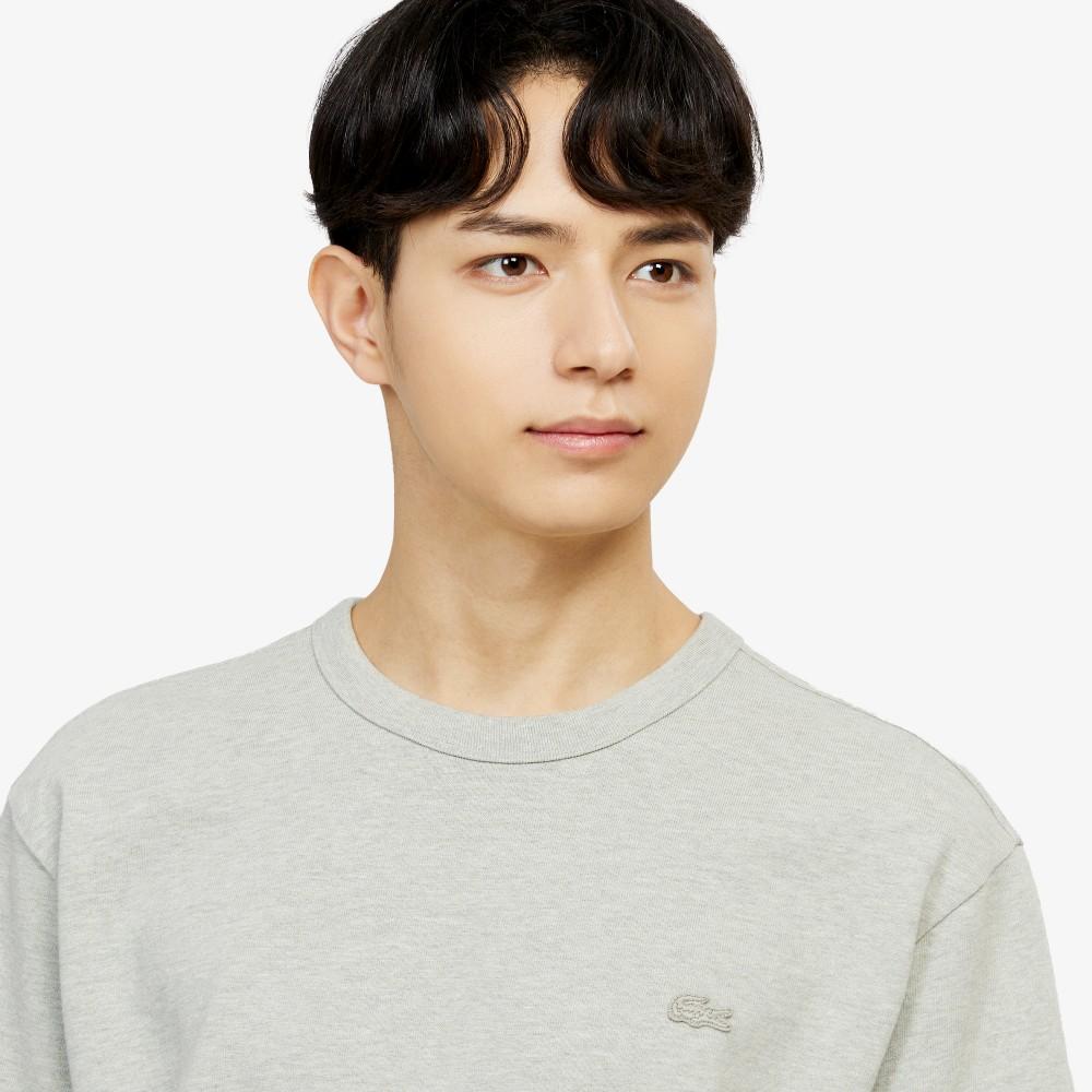 [lacoste] Men's Basic Heavy Jersey Short-Sleeve T-Shirt TH315E-56GUYB