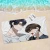 The Hunters Gonna Lay Low Bl Anime Beach Swimming Towel Soft Absorbent Washcloth Children's Gifts for Kids Travel Camping Gym