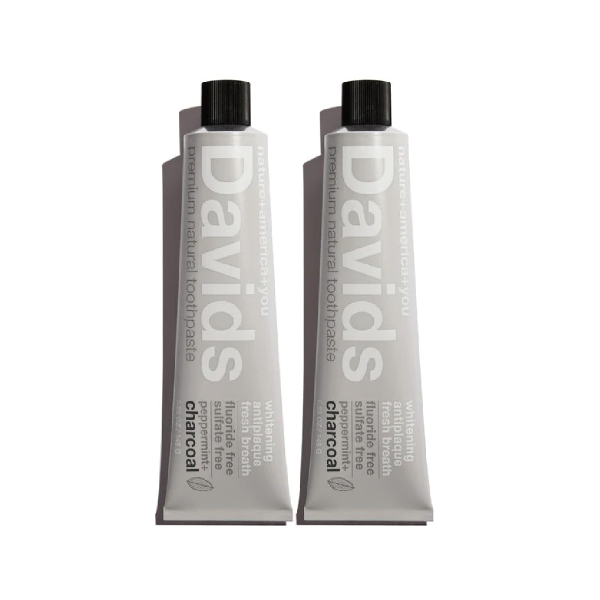 

Зубная паста Davids Whitening Toothpaste 149 г x 2 шт. набор (Древесный уголь)