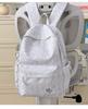 Schoolbag Milk Sweet Youth Vitality Letter Embroidered Backpack Female Junior High School Student School Bag Multi-compartment Casual Versatile 