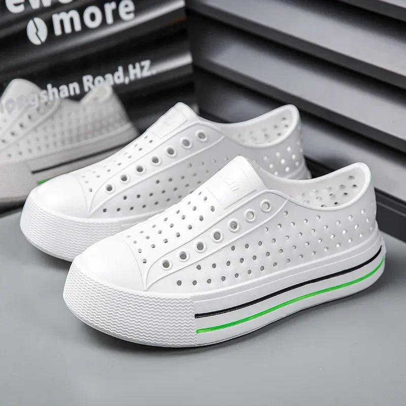 EVA Sandals Women Summer Comfort Non Slip Height Increase Beach Shoes Women Casual Women Slip on Platform Wading Shoes