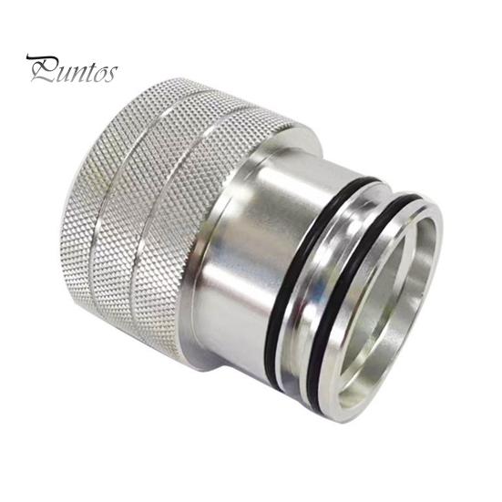 

Алюминиевый инструмент для смазки колесных подшипников с уплотнительным кольцом, нержавеющий, устойчивый к коррозии, предотвращение утечек, простой инструмент для смазки колесных подшипников серебряный