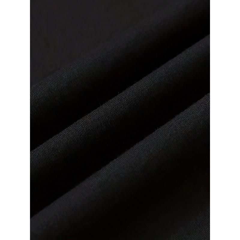 Women'S Black Cruise-Themed T-Shirt | My First Cruise 2026 Print - Short Sleeve Round Neck Vacation Outfit Crew Neck, Slight Stretch Fabric