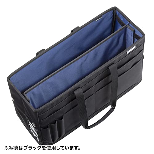 SANWA SUPPLY Meeting Bag (15.6-inch Wide, Gray) BAG-TW7GY