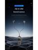 K-song Bluetooth 5.4 Stereo Earbud: Sports, Noise Reduction, Long Battery, Card Slot, Lapel Design.