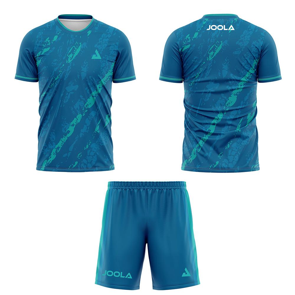 2026 Traspirante Asciugatura Rapida Abbigliamento da Tennistavolo da Uomo Set T-shirt a Maniche Corte e Pantaloncini Pantaloncini da Badminton con Coulisse e Tasca