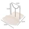 Detachable Pan Cover Shelf Multifunctional Pan Pot Lid Stand  Kitchen Accessories
