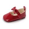Scarpe da Neonato Scarpe da Bambina Piccola PU Antiscivolo Fiocco Scarpe Classiche da Principessa Scarpe da Primo Passo per Bambini Piccoli Scarpe da Culla