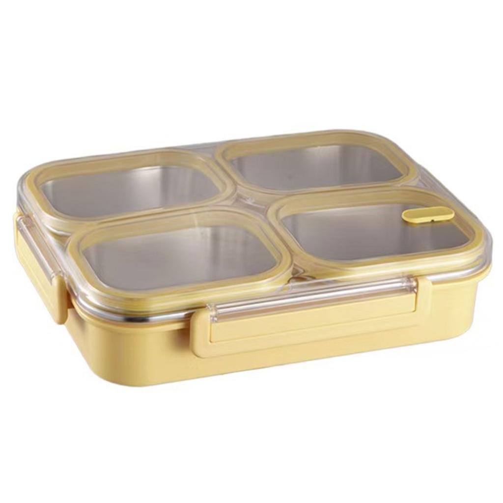 Bento Box With 3 Compartments Portable Large Capacity On-the-Go Meals