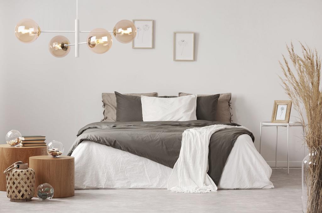 Vicenza Hanging Lamp White And Gold 4-Flat Honey Lamp E14