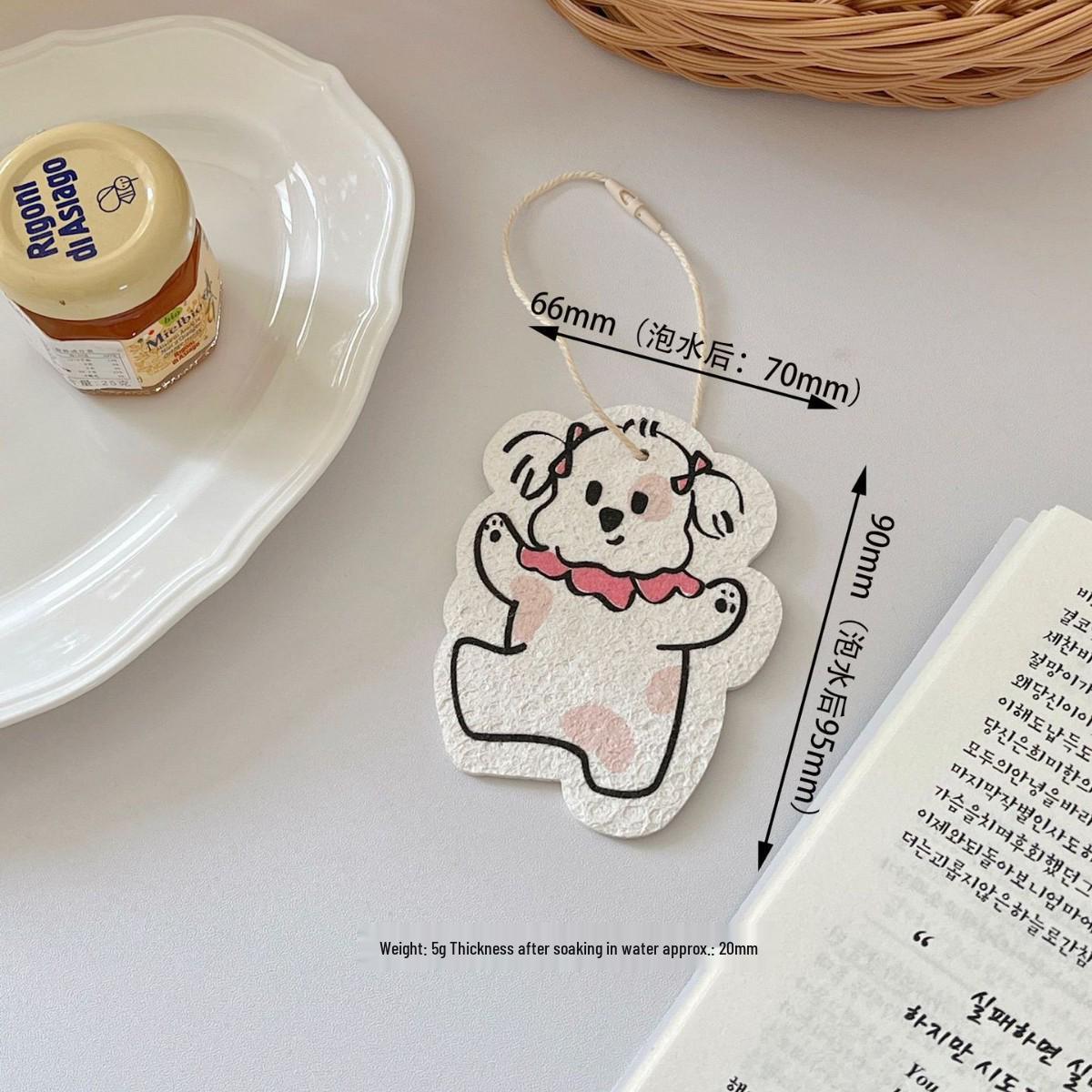 

In-stock Natural German Wood Pulp Corgi Cleaning Cloth & Magic Eraser for Stain Removal