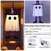 Halloween Ghost & Pumpkin Light Pendant: Luminous Ornaments for Haunted House & Party Decor