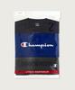 CHAMPION [2-Pack] Relaxed Fit Crew Neck T-Shirt Black/Black
