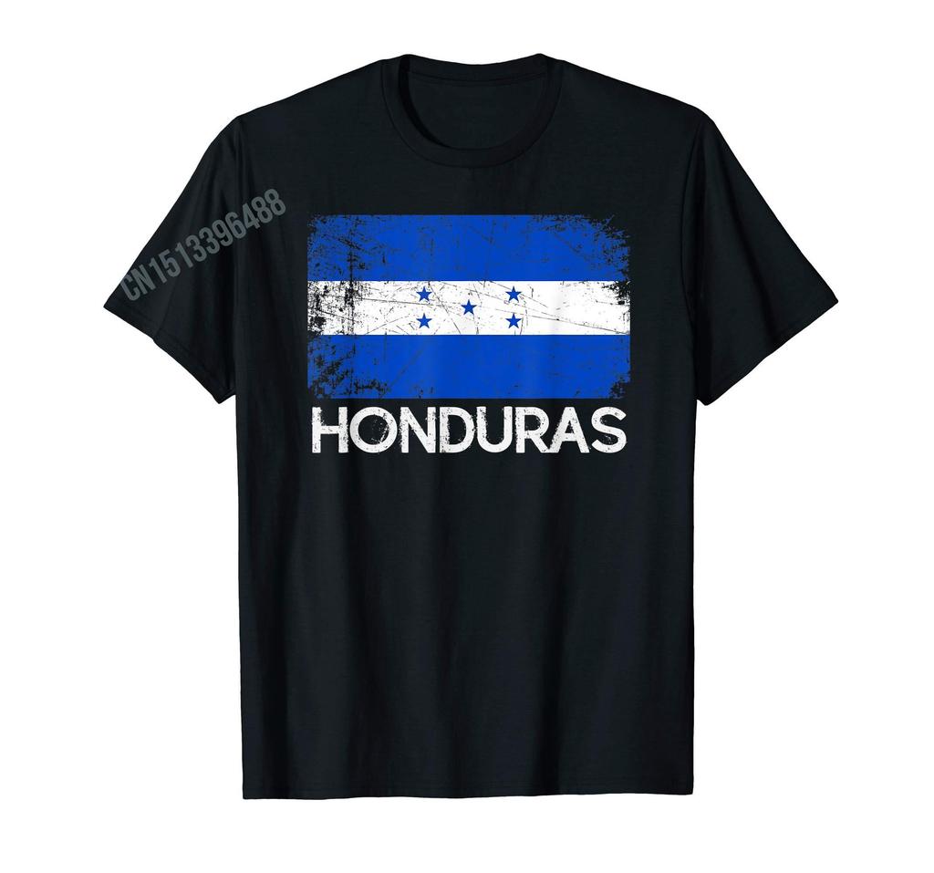 Men Women T Shirt More Design Honduran Flag Vintage Made In Honduras TShirt Map Tops 100 Cotton  Tees