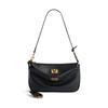 Spring  Luxury Brand Rodeo Women Shoulder Bags Fashion Black Leather Handbags Women Gold Buckle Underarm Bags Women