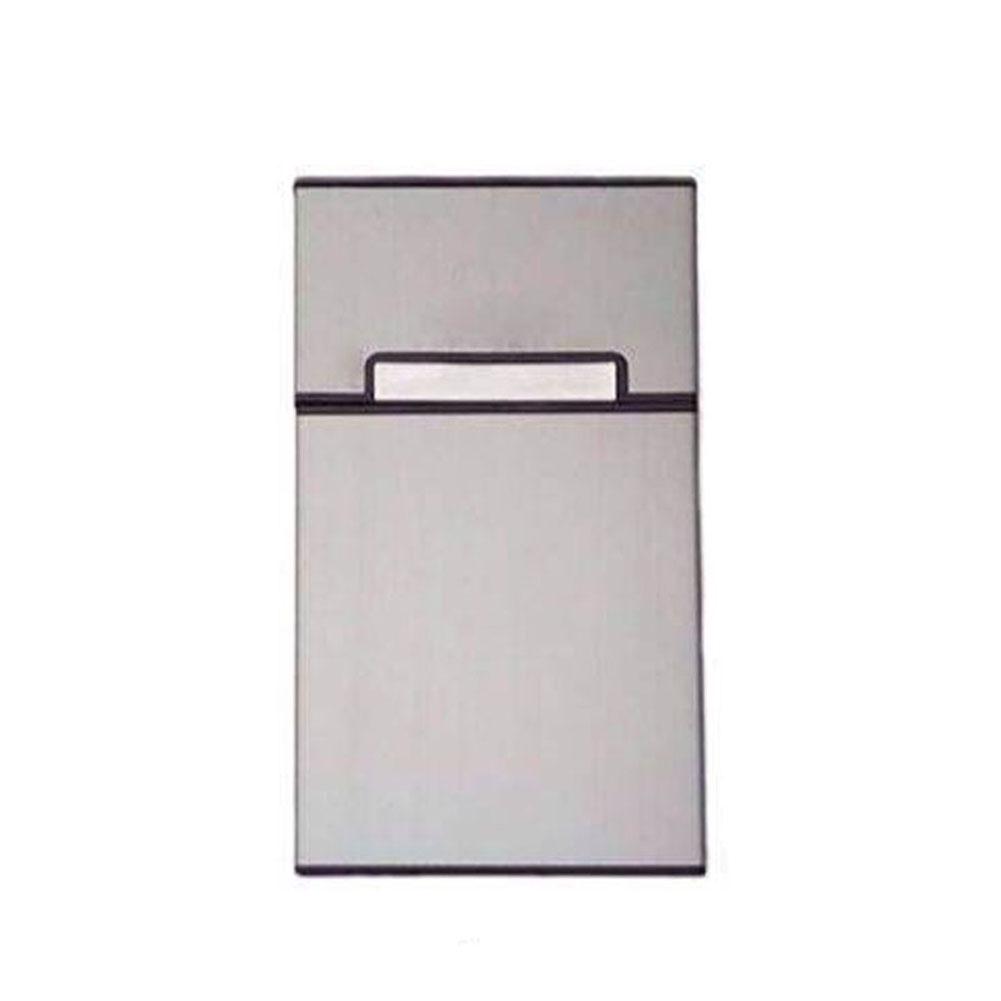 Cigarette Case Storage Boxes Long Aluminum Alloy Cigarette Holder Portable Cigarette Organization Box for Outdoor Travel