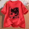 Retro Frog Funny Graphic T-shirt Unisex Men Women, Short Sleeve Tee, Y2K Aesthetic Streetwear, Casual Daily Fashion Casual Tops