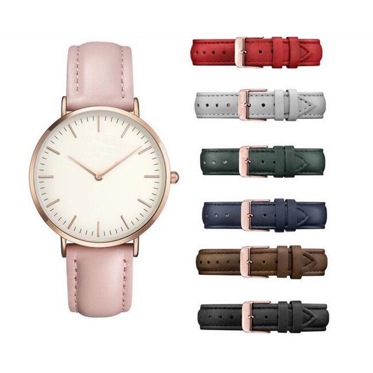 Simple And Ultra-Thin Waterproof Women'S Car Line Belt Lucy Phil, Three-Level Watch Rose Watch 760