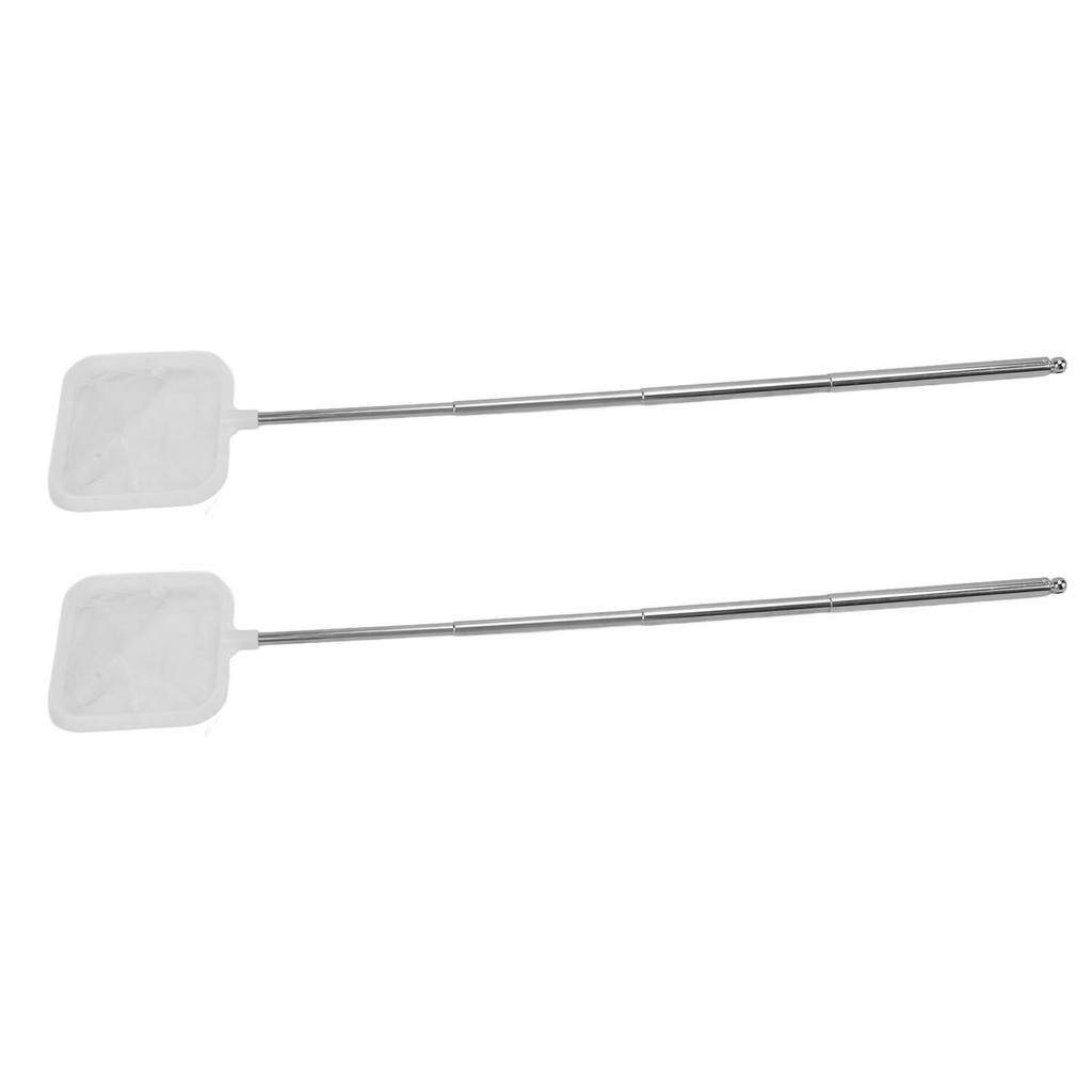 Siatka do akwarium z rozciągliwym uchwytem, drobne oczka, mała siatka do akwarium, do jaj ryb, resztek pokarmu dla ryb, 2 szt.