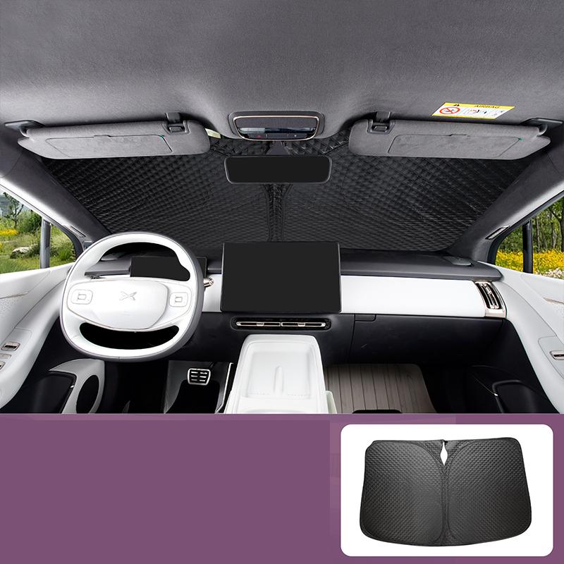 For XPENG P7+ 2026-2027 Skylight Sunshade Curtain Roof Sunscreen and Heat Insulation Barrier Automobile Modification Supplies