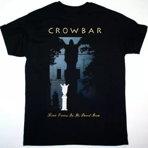 

Футболка CROWBAR с коротким рукавом, черная, хлопковая, для женщин и мужчин, все размеры от S до 2345XL.webp, унисекс XXXL