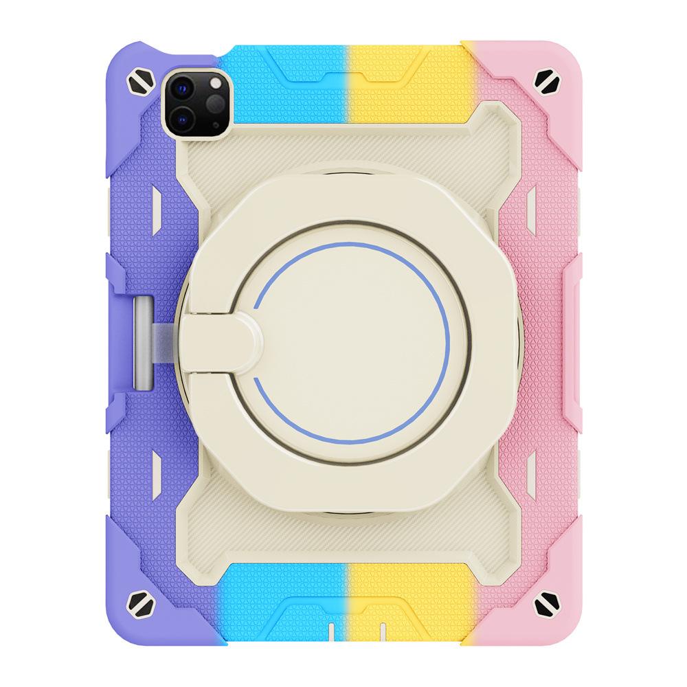 Suitable for Lenovo Tablet Case Protective Cover M11M9one8.7K9IDEA11 Xiaoxin 2025 with Wristband and Rotating Stand