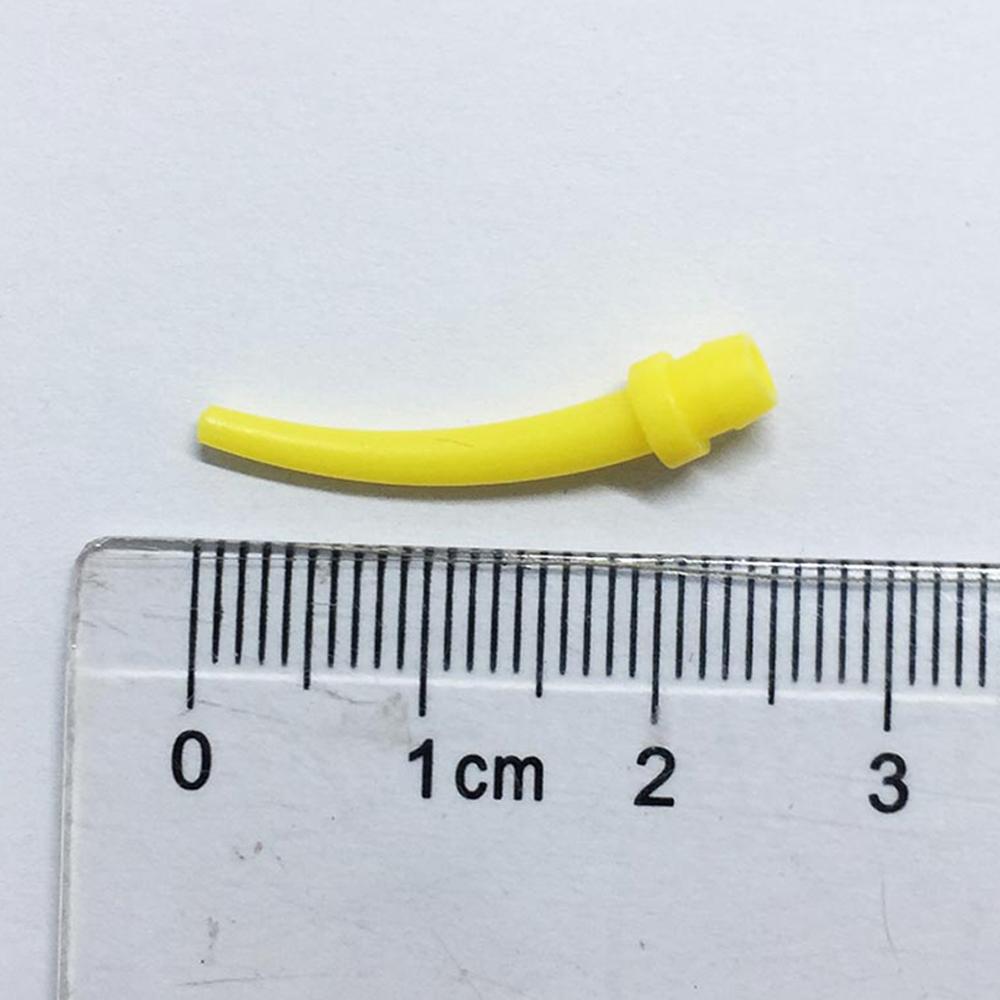 100 Pcs Dental Intra Oral Tips Mixing Tips Mixer Syringe Disposable Tube Dental Mixing Head