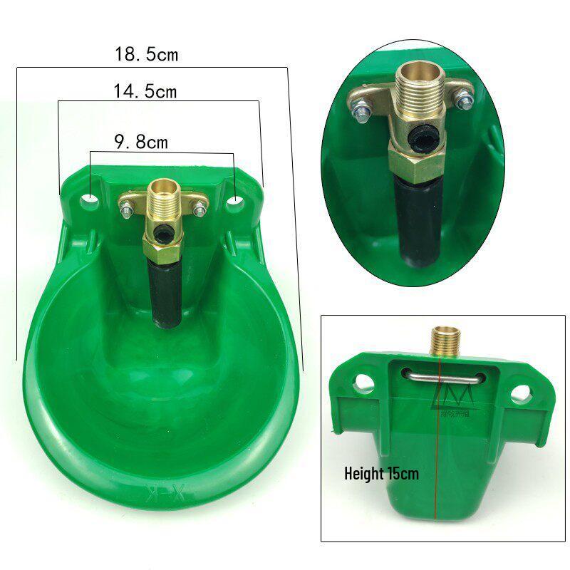 Automatic Stainless Steel Water Dispenser for Cows and Sheep - Enlarged and Thickened Bowl