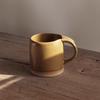Creative Ceramic Mug Comfortable Grip Plain Beaker,Handmade Large Capacity Coffee Mugs,Breakfast Milk Cups,Birthday Gift Tea Cup