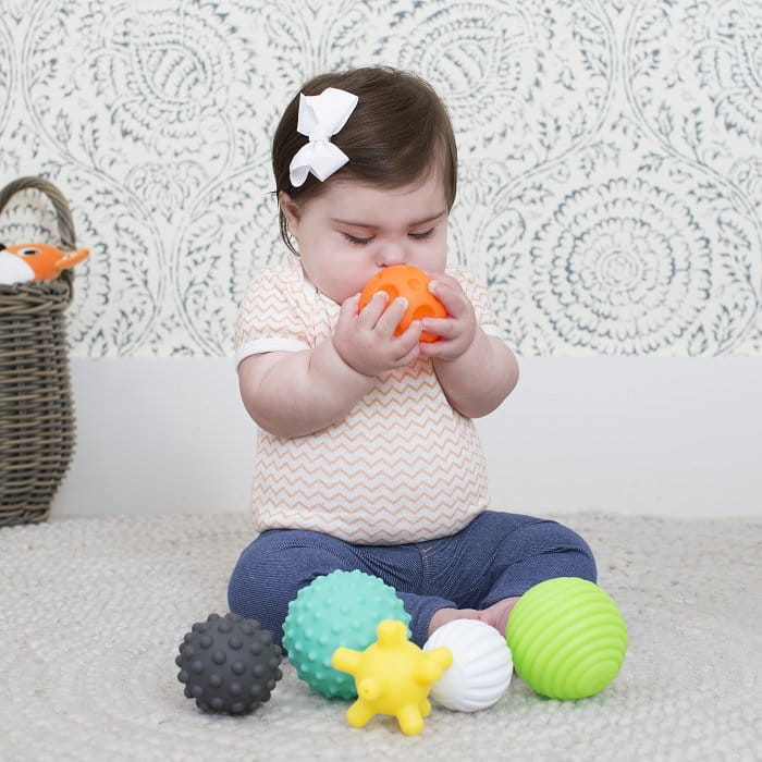 Infantino - Sensory balls for children - set of 6