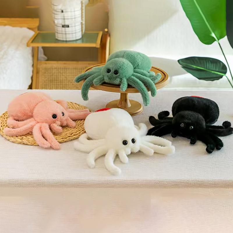 Cute 25Cm Plush Toy Plush Reptile Simulation Spider Hallows' Day Crawling Pet Doll