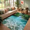 3D Stream Valley Water Carpet Mat Rug Home Decoration Living Room Bedroom Floor Decor Nature Forest Creek Scene Non Slip Rugs