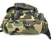 SAINT LAURENT PARIS 437110 Multi-pocket camouflage Backpack Canvas/Leather Green