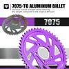 NICECNC For Surron Light Bee X 48T Rear Sprocket Aluminum For Sur-ron Light Bee S L1E For Segway X160 X260 Electric Dirt Bike