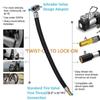 10cm Car Tire Inflator Hose Inflatable Air Pump Extension Chuck Locking Tube Connection Air Adapter Twist Tyre L9m1