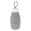 Silicone Water Bottle 520mL Gray Asis+