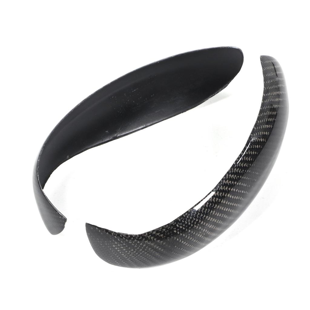 2pcs Rearview Mirror Cover Add?On Carbon Fiber Cap Fit for BoxsterCayman 911 997.1 987.1