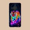 Tiger Neon Mobile Cell Phone Case for Huawei Mate 60 50 40 30 20 10 Pro Plus Lite E 5G Colorful Printing Cover Pretty Cellphones