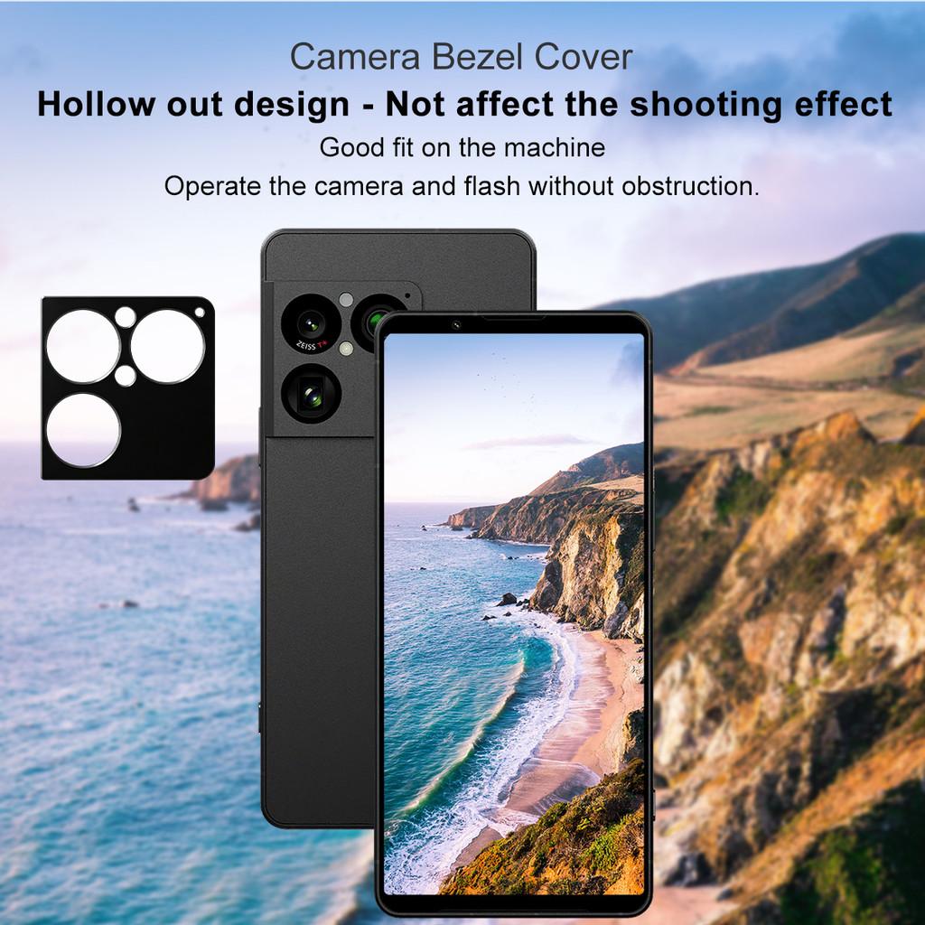 Metal Camera Lens Ring For Sony Xperia 1 VIII Ultra Thin Case Friendly Anti Fingerprint LS0008