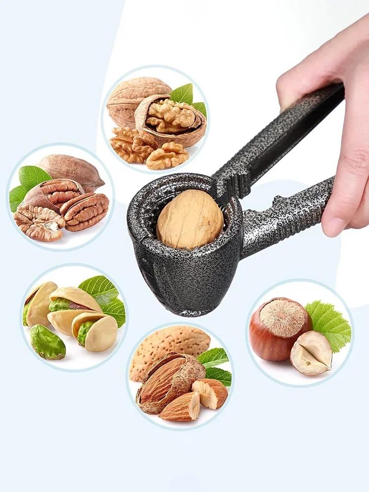 Pecan Nut Cracker Walnut Plier Opener Tool with Non-slip Handle