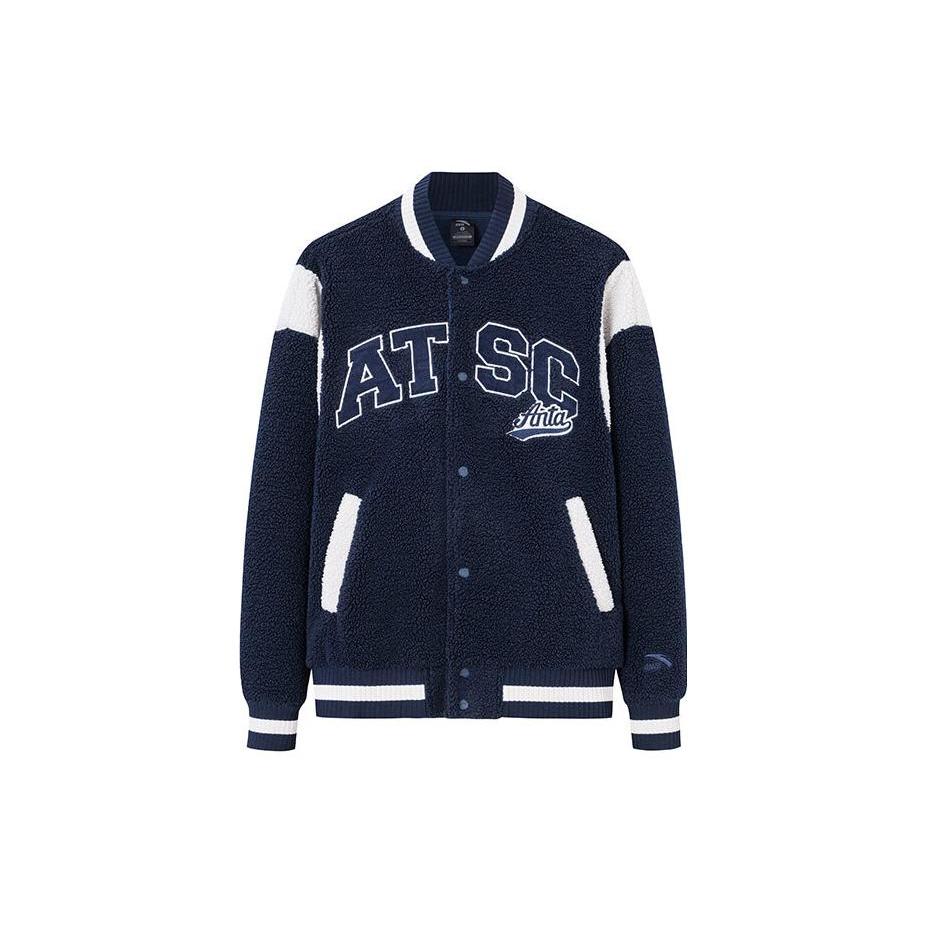 Anta Life Collection Baseball Jacket Unisex Dark Navy Blue 152348710-2 XL