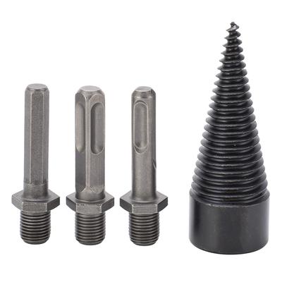 32 mm Borbit Trehullstanser Driver Skrue med 3 Skaft Høyhastighetsstål for Elektrisk Hammer