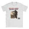 Camiseta de Bruno Mars para Hombre Estilo Harajuku Casual de Manga Corta Todas las Estaciones Algodón Puro Casual Holgada Streetwear
