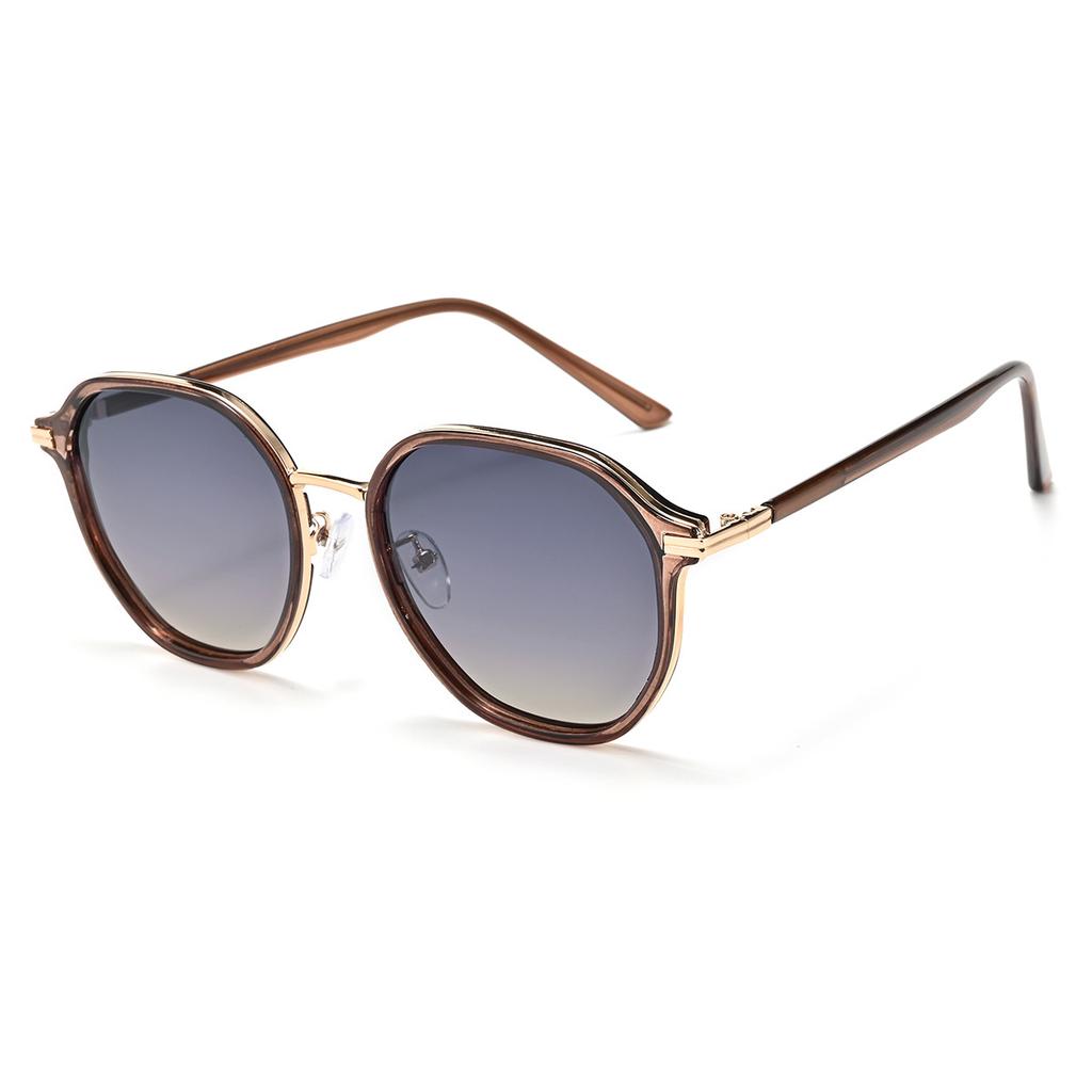 Women'S Polarized Sunglasses, Fashionable Retro Sunglasses, Men'S Trendy, Uv-Proof Driving Sunglasses