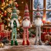 Handmade Christmas Faceless Doll Cartoon Xmas Gnomes Elf Dolls  Home Xmas Decor