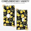 Black Lemon Single Toggle Light Switch Plates Outlet Covers Decorative Electrical Wall Plate Receptacle Switchplate Decorate Plug Cover For Bathroom