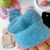 Nezha Ao Bing Winter Cartoon Fingerless Gloves: Thick, Windproof, Warm Knit for Girls