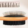 Pet Grooming Brush Double-sided Brush Comb Stainless Steel Needle Bristles Hair Brush Grooming Hair Remover Brush Pet Supplies